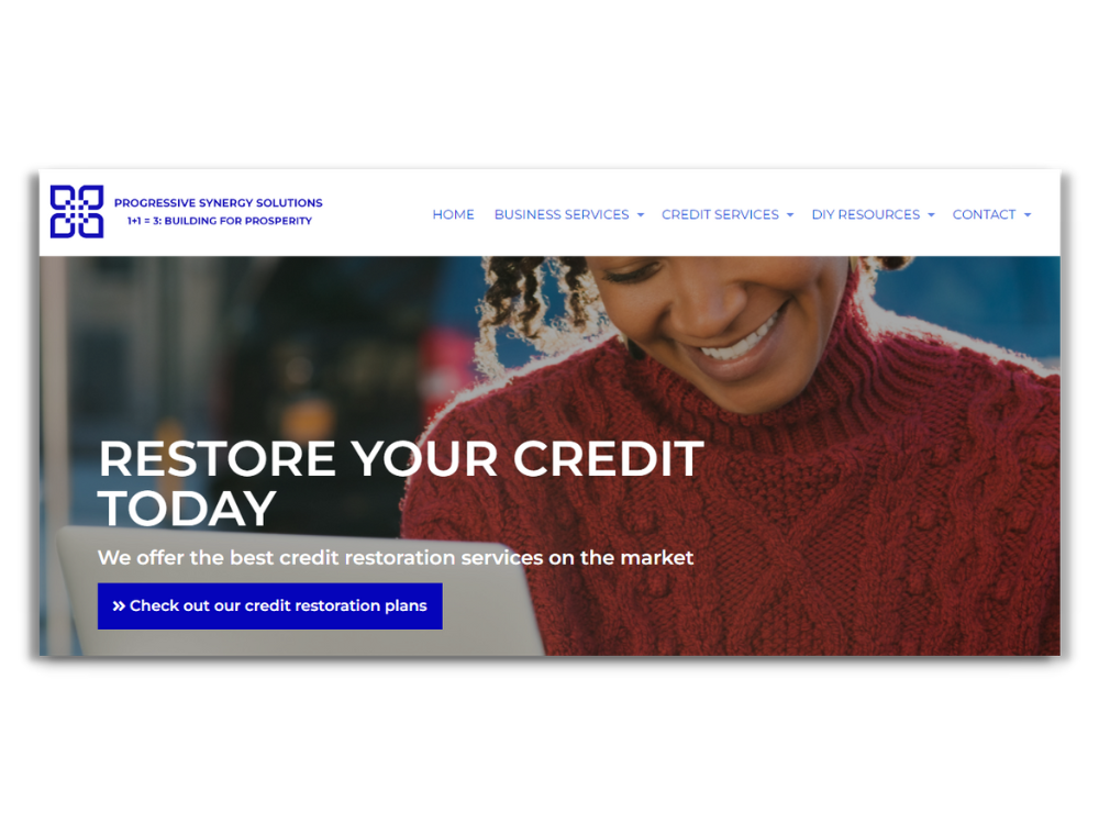 Credit Restoration Pricing Page